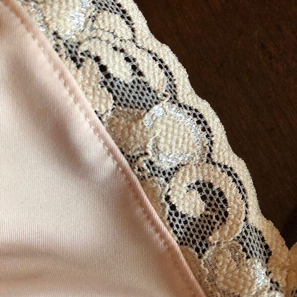 I.N.C. INTERNATIONAL CONCEPTS - NWT - L Sz Lg Lace-Trimmed Bralette/Almond Latte - Picture 4 of 13